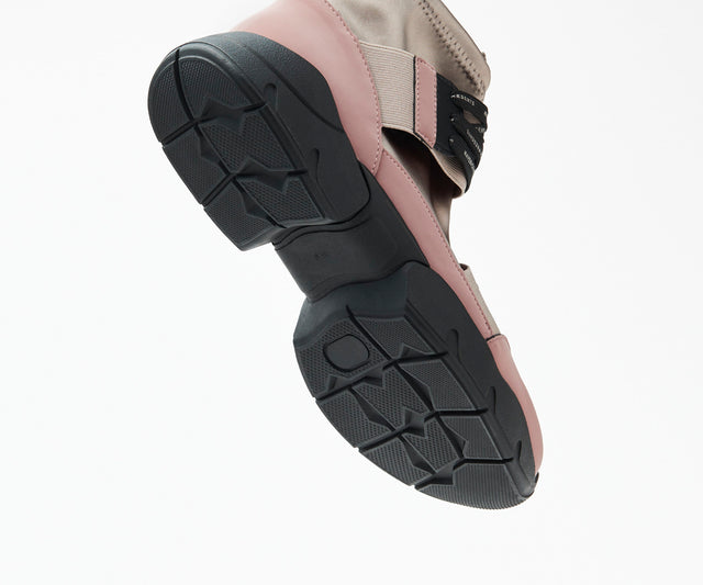 Futuristic High-Cut Sneakers