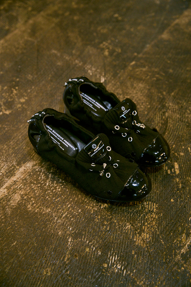 Punk Ballet Slip-On Flats
