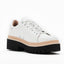 シューレースロゴスニーカー White