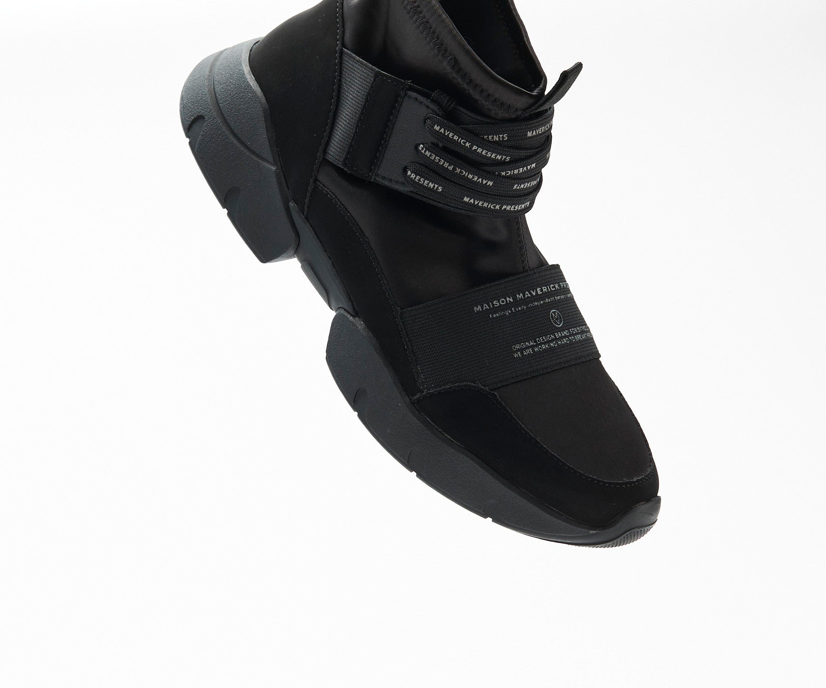 Futuristic High-Cut Sneakers – MAISON MAVERICK PRESENTS